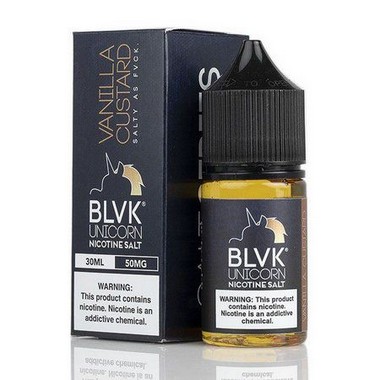 Líquido Vanilla Custard - SaltNic / Salt Nicotine | Blvk